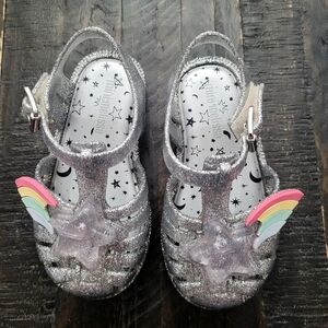 MINI MELISSA Jelly Sandals Girls Size 7